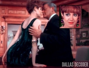 Dallas, Jeri Gaile, J.R. Ewing, Larry Hagman, Rose McKay