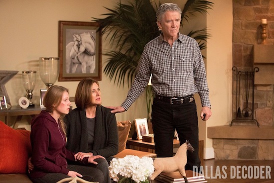 Ann Ewing, Bobby Ewing, Brenda Strong, Emma Bell, Emma Ryland, Endame, Patrick Duffy, TNT
