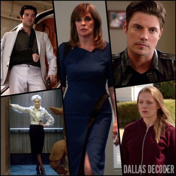 Brave New World, Emma Bell, Endgame, John Ross Ewing, Josh Henderson, Judith Light, Juan Pablo Di Pace, Linda Gray, Nicolas Trevino, Sue Ellen Ewing, TNT, Which Ewing Dies?