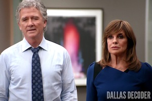 Bobby Ewing, Linda Gray, Patrick Duffy, Sue Ellen Ewing