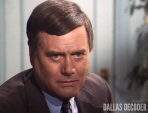 Dallas, J.R. Ewing, Larry Hagman, Penultimate