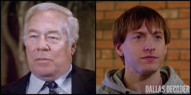 Carter McKay, Dallas, Fran Kranz, George Kennedy, Hunter McKay, TNT