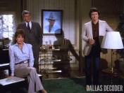 Bobby Ewing, Dallas, J.R. Ewing, Larry Hagman, Linda Gray, Patrick Duffy, Sue Ellen Ewing