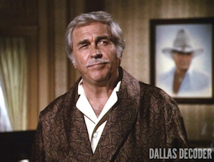 Clayton Farlow, Dallas, Homecoming, Howard Keel