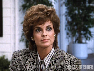 Bail Out, Dallas, Linda Gray, Sue Ellen Ewing