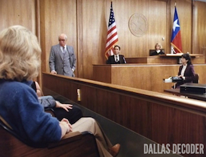 Dallas, Scotty Demarest, Stephen Elliott, Verdict