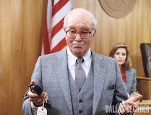 Dallas, Jenna Wade, Priscilla Beaulieu Presley, Scotty Demarest, Stephen Elliott, Verdict