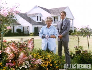 Barbara Bel Geddes, Dallas, Dusty Farlow, Jared Martin, Miss Ellie Ewing Farlow, Saving Grace