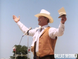 Close Encounters, Dallas, J.R. Ewing, Larry Hagman