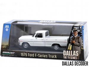 Dallas, Ford F-Series, GreenLight Collectibles, J.R. Ewing, Ray Krebbs