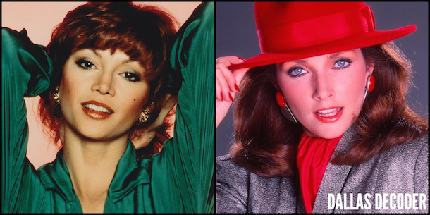 Dallas, Katherine Wentworth, Morgan Brittany, Pam Ewing, Victoria Principal