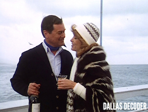 Dallas, J.R. Ewing, Julie Grey, Larry Hagman, Tina Louise